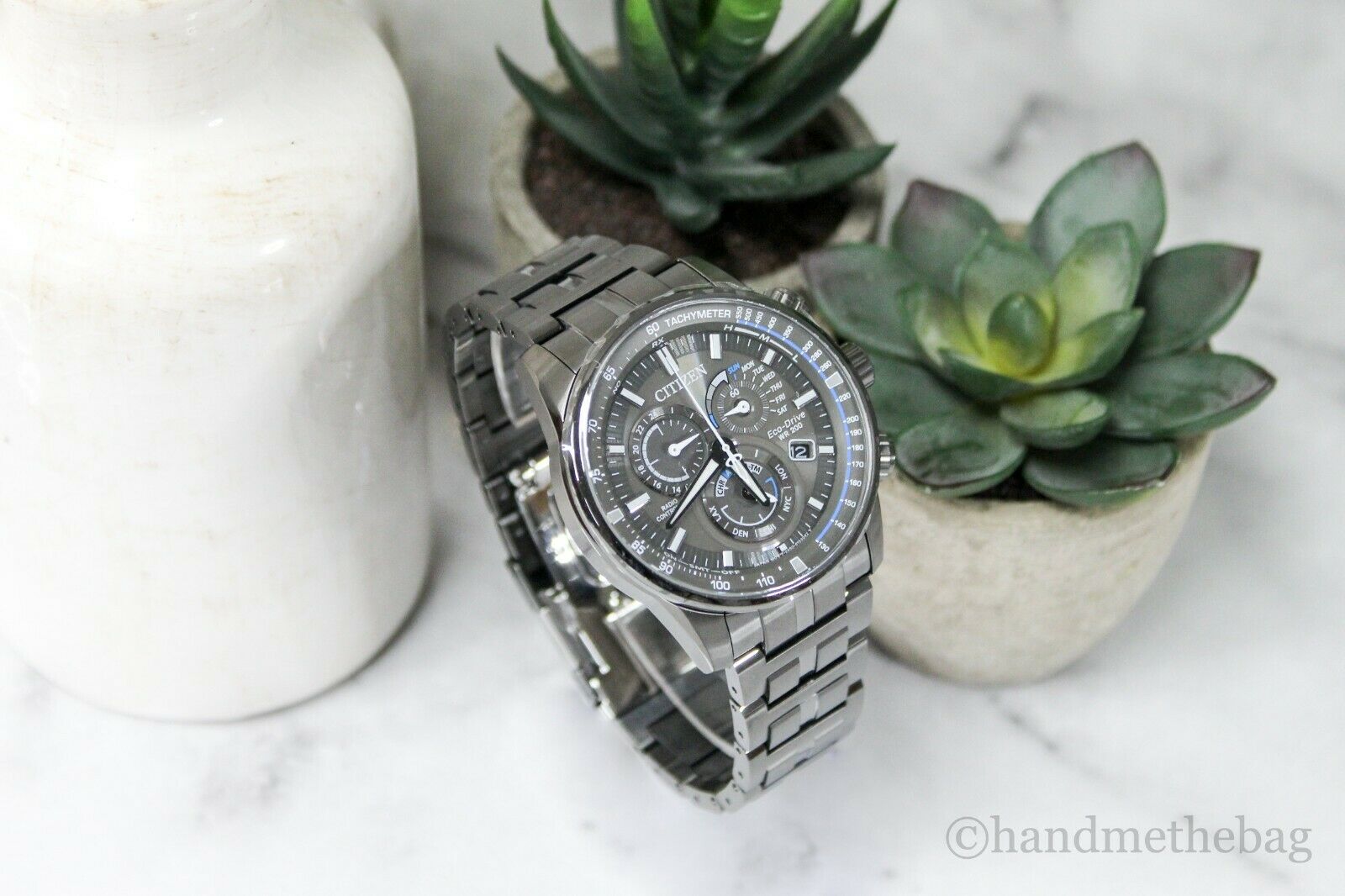 Reloj Citizen Eco-Drive para Hombre - Acero Inoxidable Gunmetal